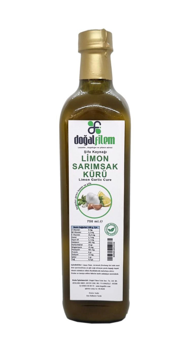 Limon Sarımsak Kürü - 750ml